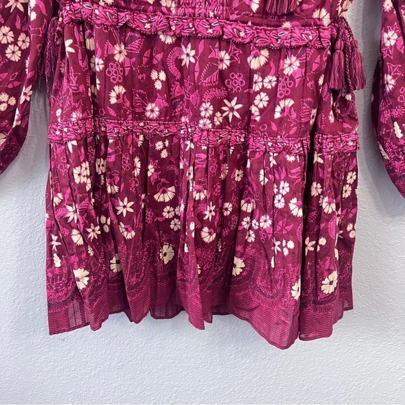 Tuckernuck Red and Pink Floral Mini Dress - Picture 6 of 11